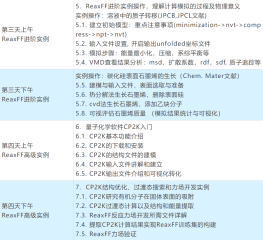 ReaxFF反应力场计算、开发技术与应用